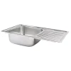 Кухонна мийка WEZER 7848(08) Deсor 780x480x180 мм + сифон