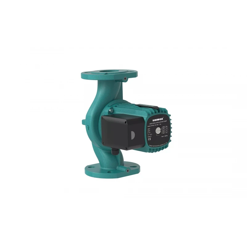 Насос циркуляционный SHIMGE XPS65-12F-340 1.3 кВт 380В с мокрым ротором Hmax 12.5м Qmax 480л/мин DN65 340мм с фланцем
