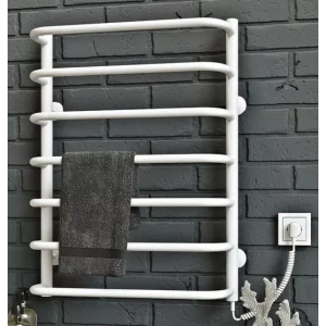 Рушникосушарка електрична Deffi Стандарт 500x600 правий, 60 Вт, білий