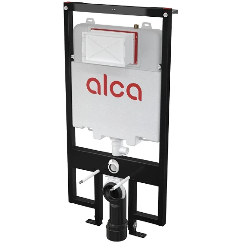 Инсталляция для гипсокартона ALCA PLAST AM1101/1200 SLIMBOX для сифонов и трапов
