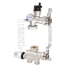 Насосно-смесительный узел для теплого пола ITAL MS1-C 1x1 с нижним подключением.