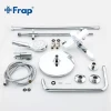 Душевая система FRAP F2441 с поворотным изливом белая/хром