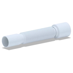 Гнучка труба ANI-plast K435, 40 x 50 - 375 (225-415 мм)