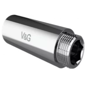 Удлинитель V&G 1/2" 60мм хромированный