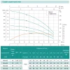 Погружной насос SHIMGE NKm 3/6 1.1 кВт Q 90(60) л/мин, H 66(45) м, диаметр 126 мм