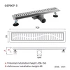 Трап для душа GAPPO G87007-3 70x700 мм из нержавеющей стали
