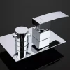 Встраиваемая душевая система GAPPO G7102 хром с переключателем на лейку, 3 функции