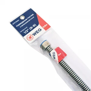 Шланг для воды WEG 1/2" 0.8 м ВВ