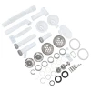 Сифон для кухни ITAL K1116D 3 1/2"x40 с двумя разноуровневыми выпусками для стиральной машины с гофротрубой 40x40/50