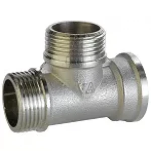 Тройник VLMZ 3/4" ЗЗВ никелированный.