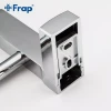 Полотенцедержатель FRAP F1809 600 мм белый/хром с двумя накладками
