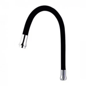 Излив FRAP F7250 550 мм силиконовый черный (для корпусов F4466, F4353, F4403)