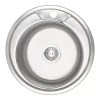 Кухонная мойка WEZER 490(08) Decor 490x180 мм с сифоном