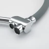 Смеситель для кухни GAPPO G4398-17 серый/хром с гибким изливом на две воды