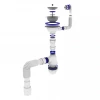Сифон для кухонной мойки KRONO PLAST M-1055-E Ø40х40/50 с гибким круглым переливом