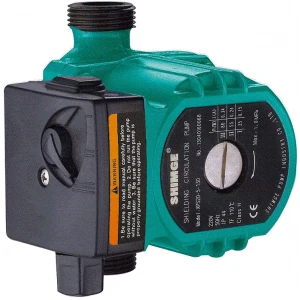 Насос циркуляционный SHIMGE XPS 15-4-130 15/4 м, 130 мм, Qmax=2м³ со штуцером 1/2" и кабелем со штепселем