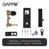 Смеситель для умывальника GAPPO G1017-16 черный