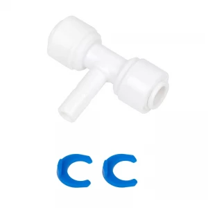 Фитинг тройник ITAL осмосы 1/4"Q x 1/4" N x 1/4"Q