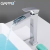 Смеситель для умывальника GAPPO G1007-21 хромированный