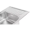 Кухонная мойка WEZER 5848(08) Decor 580x480x180 мм с сифоном