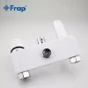 Душевая система FRAP F2434 с поворотным изливом белая/хром, переключатель на лейку