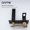 Смеситель для умывальника GAPPO G1017-16 черный