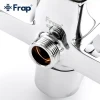 Душевая система FRAP F2460 с поворотным изливом, переключателем на лейку/душ, 1 режим, хром