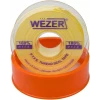 Фум стрічка WEZER PTFE 19x0.2 мм 20 м жовта