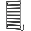 Полотенцесушитель электрический DEFFI Harmony П9 500x1000 правый черный