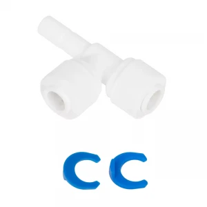 Трійник 1/4" стрижень x 1/4" цанга x 1/4" цанга ST023-A