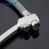 Смеситель для кухни GAPPO G4398 с гибким изливом серый/сатин на две воды
