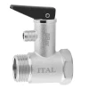 Клапан предохранительный ITAL 1/2" 8 бар с ручкой