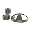 Эксцентрик V&G 3/4"x1/2" хромированный с декоративной чашей