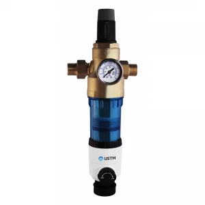 Фильтр с редуктором давления USTM AQWELL WF34 3/4"-1" с универсальным соединением