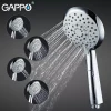 Лейка для душа GAPPO G17 5-режимная хромированная