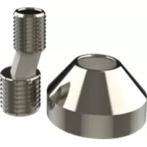 Эксцентрик V&G 3/4"x1/2" хромированный с декоративной чашей