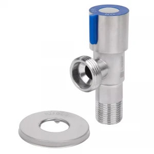 SOL22B-18-BLUE кран приладовий 1/2"X3/4" синя ручка блістер нерж. {50/1}