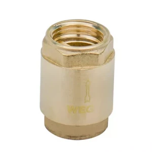 Клапан обратный WEG 3/4" с латунным штоком