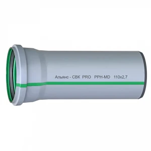 Труба СВК-Альянс ПП 110*2,7* 250 PRO зелена {40}