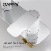 Смеситель для умывальника GAPPO G1048-22 белый/хром