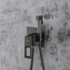 Гигиенический душ GAPPO G7217-9 встраиваемый оружейная сталь