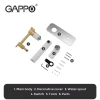 Смеситель для умывальника GAPPO G1048-22 белый/хром