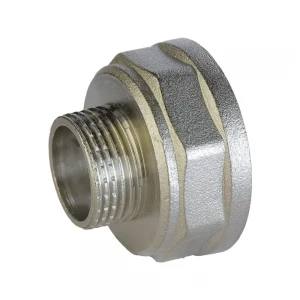 Переходник VLMZ L-84 1 1/4" В*1/2" С никелированный