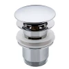 Донный клапан FRAP F60 1 1/4" автоматический хромированный