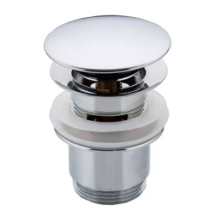 Донный клапан FRAP F60 1 1/4" автоматический хромированный