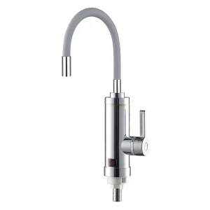 Проточный водонагреватель WEZER SDR-G10T 3.0 кВт с поворотным гибким изливом и датчиком температуры