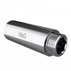 Удлинитель V&G 3/4" 15 мм хромированный