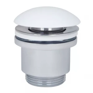 Донный клапан ITAL HF1083-C1 1 1/4" латунный автоматический хромированный с керамической крышкой Ø63мм