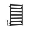 Полотенцесушитель электрический DEFFI Harmony П7 500x800 левый черный