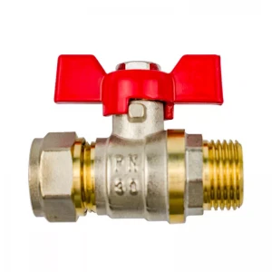 Кран шар д/мет.пл РЗ 20*3/4" KARRO нерозбірний {80/8}